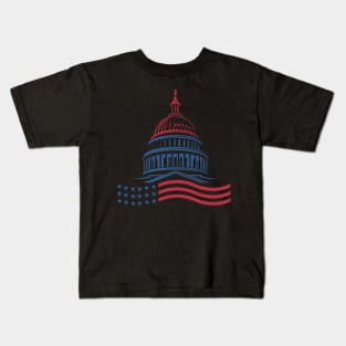 Capitol Building Kids T-Shirt